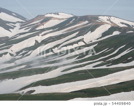 大雪山 白雲岳 残雪期 54409840
