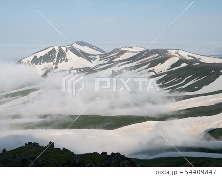 大雪山 白雲岳 残雪期 54409847