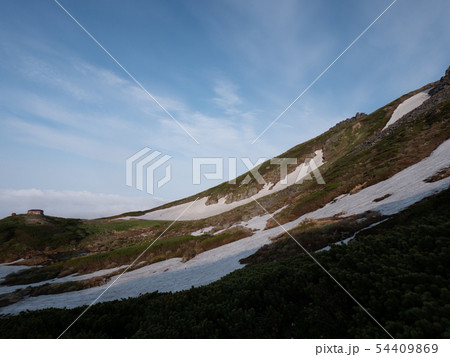 大雪山 白雲岳 残雪期 54409869
