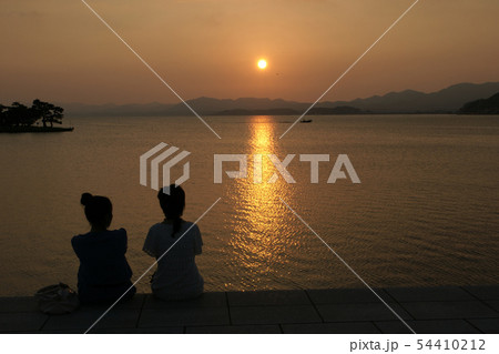 四季の散歩　夏　宍道湖 54410212