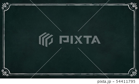 背景-フレーム-黒板-ヴィンテージ 54411795