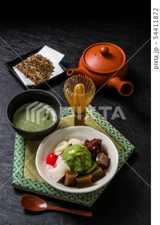 抹茶アイス Matchaice cream  54411872