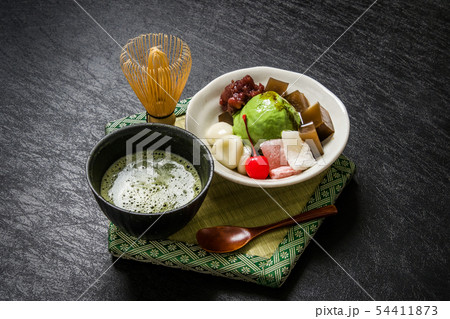 抹茶アイス Matchaice cream  54411873