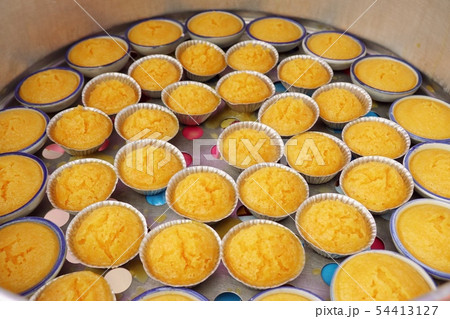 Thai sweet toddy palm cake 54413127