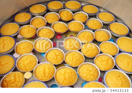 Thai sweet toddy palm cake 54413133