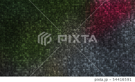 CGアブストラクト サイケデリックな背景素材 赤色と緑色と黒色 CGアブストラクト サイケデリックな背景素材 赤色と緑色と黒色 54416591