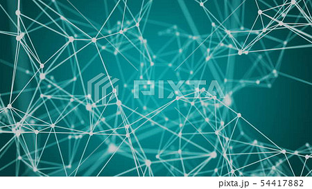 Fractal alien fiber abstract 54417882