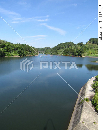 宮城県利府町　惣の関ダム周辺 54418413