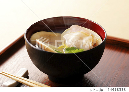 はまぐりのお吸い物 54418538