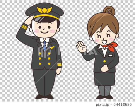 Pilot men and CA women 54418686