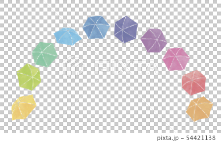 傘の虹 54421138