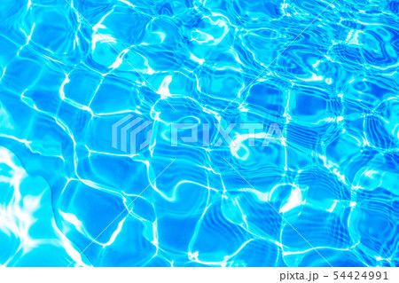 プール 水面模様 夏色 プール 水面模様 夏色 54424991