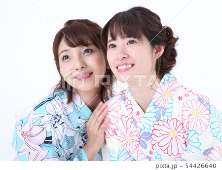 浴衣を着た女性 浴衣を着た女性 54426640