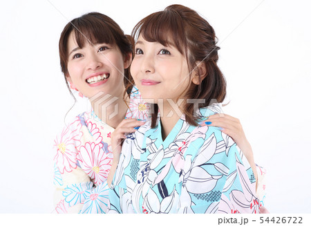 浴衣を着た女性 浴衣を着た女性 54426722