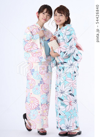 浴衣を着た女性 浴衣を着た女性 54426840