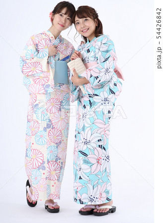 浴衣を着た女性 浴衣を着た女性 54426842
