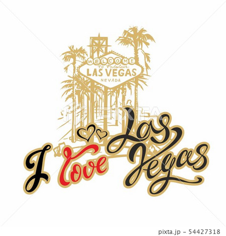 Travel. I love Las Vegas. Lettering. Travelling to 54427318