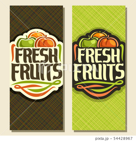 Vector banners for Fruit 54428967