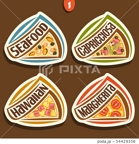 Vector signs for Pizza Vector signs for Pizza 54429356