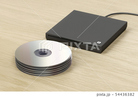 Stack of optical discs and optical drive 54436382