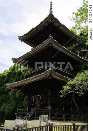 五流尊瀧院　三重塔　新熊野三山　岡山県倉敷市郷内 54437141
