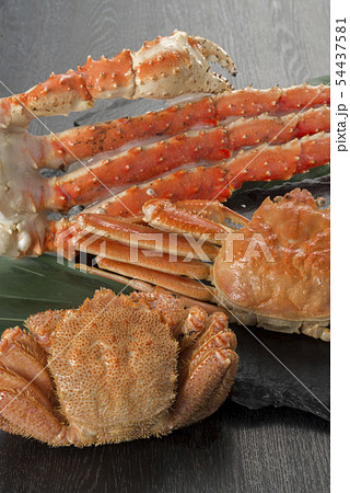 新鮮で美味しい茹でた蟹 新鮮で美味しい茹でた蟹 54437581