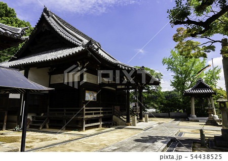 藤戸寺 本堂 源平合戦供養の寺 岡山県倉敷市 藤戸寺 本堂 源平合戦供養の寺 岡山県倉敷市 54438525