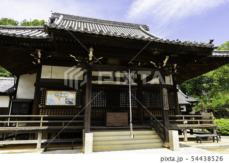 藤戸寺 本堂 源平合戦供養の寺 岡山県倉敷市 藤戸寺 本堂 源平合戦供養の寺 岡山県倉敷市 54438526