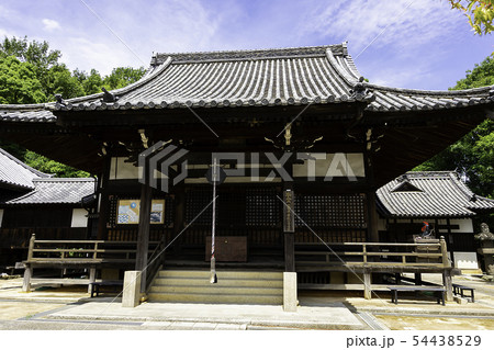 藤戸寺 本堂 源平合戦供養の寺 岡山県倉敷市 藤戸寺 本堂 源平合戦供養の寺 岡山県倉敷市 54438529