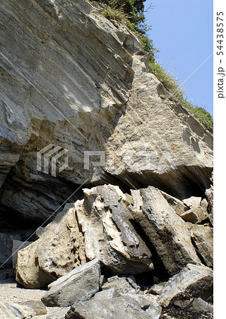 崩れた崖 崩れた崖 54438575