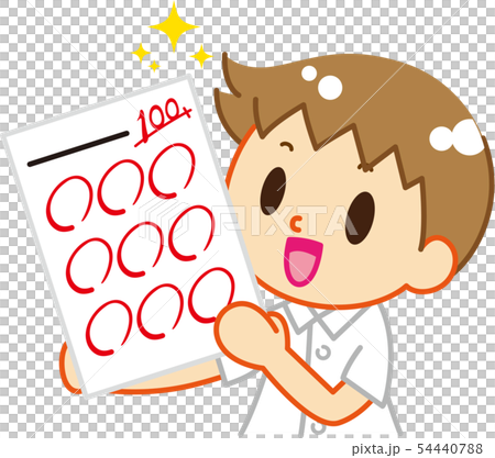 學生男孩2，滿分為100分 54440788