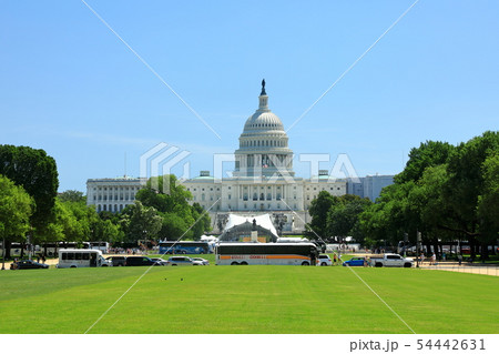 アメリカ　ワシントンD.C　国会議事堂　キャピタル 54442631