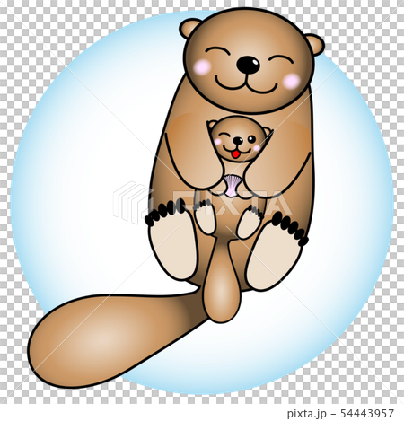 海獺的父母和孩子 54443957