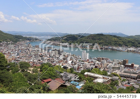 尾道の風景 尾道水道 広島県 尾道の風景 尾道水道 広島県 54445739