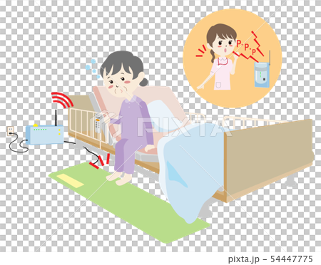 福祉用具　介護　認知老人徘徊感知器　ADL　高齢者　 54447775