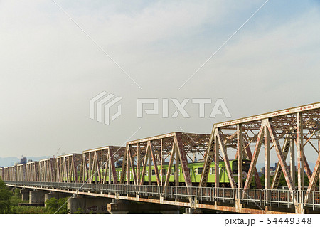 赤川鉄橋 おおさか東線 赤川鉄橋 おおさか東線 54449348