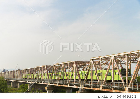赤川鉄橋 おおさか東線 赤川鉄橋 おおさか東線 54449351
