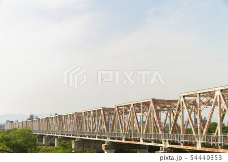 赤川鉄橋 おおさか東線 赤川鉄橋 おおさか東線 54449353