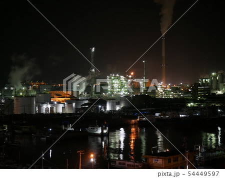 工場の夜景 工場の夜景 54449597