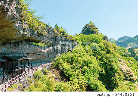 大分県 羅漢寺・古羅漢 探勝道 天人橋 大分県 羅漢寺・古羅漢 探勝道 天人橋 54450351
