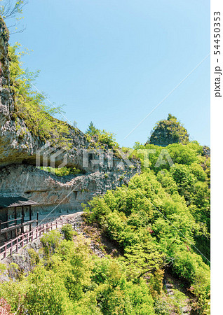 大分県 羅漢寺・古羅漢 探勝道 天人橋 大分県 羅漢寺・古羅漢 探勝道 天人橋 54450353