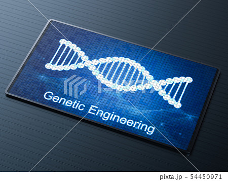 Genetic engineeering concept Genetic engineeering concept 54450971