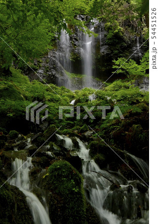 那須塩原スッカン沢の素簾の滝 那須塩原スッカン沢の素簾の滝 54451526