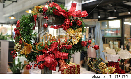 christmas Close up of decorative flowers  54453436