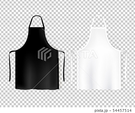 Mockup White And Black Aprons Isolated Transparent Mockup White And Black Aprons Isolated Transparent 54457514