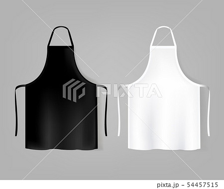 Mockup White And Black Aprons Isolated Grey Mockup White And Black Aprons Isolated Grey 54457515