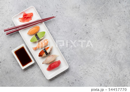 Japanese sushi set 54457770