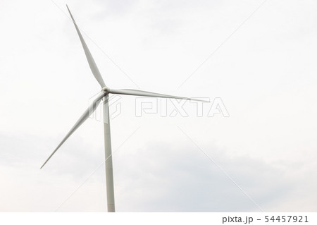 Wind turbine farm power generator in beautiful 54457921