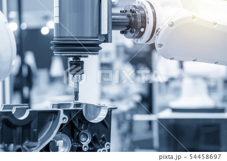 The automotive parts milling . The automotive parts milling . 54458697