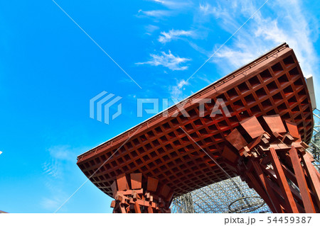 金沢駅東口　鼓門 54459387